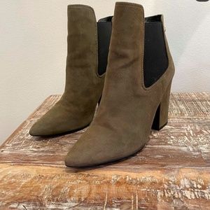 Chinese Laundry Dark Green Boots